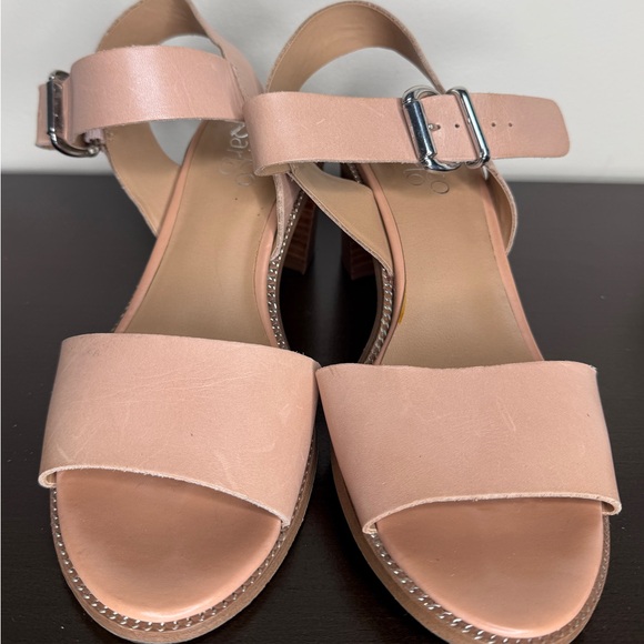 Franco Sarto Blush Pink Sandals - Picture 2 of 6